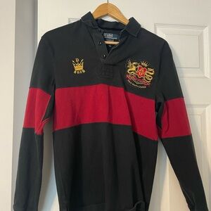 Black and Red Polo Shirt